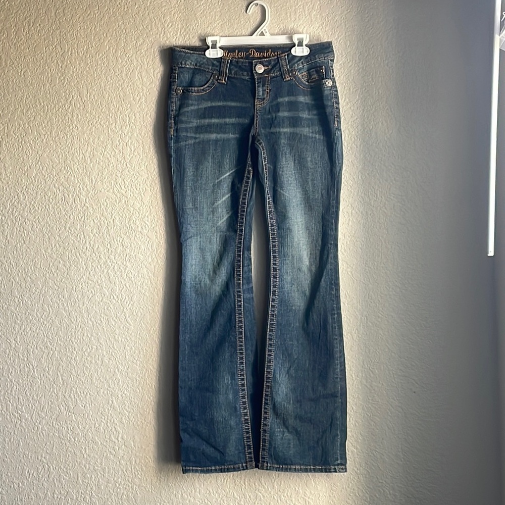 Denim  jeans HARLEY DAVIDSON (4)